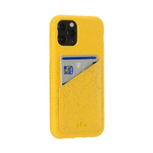 Load image into Gallery viewer, Yellow Eco-Friendly iPhone 11 Pro Wallet Case
