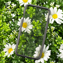 Load image into Gallery viewer, Clear Eco-Friendly iPhone 6/6s/7/8/SE Case with Black Ridge
