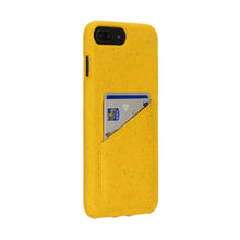 Load image into Gallery viewer, Yellow Eco-Friendly iPhone Plus Wallet Case
