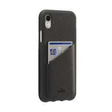 Load image into Gallery viewer, Black Eco-Friendly iPhone XR Wallet Case
