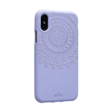 Load image into Gallery viewer, Lavender (Mandala Edition) Eco-Friendly iPhone X Case
