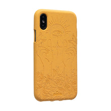 Load image into Gallery viewer, Mellow Yellow Rise Eco-Friendly iPhone XS Case
