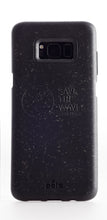 Load image into Gallery viewer, Save The Waves - Black Samsung S8+(Plus) Eco-Friendly Phone Case
